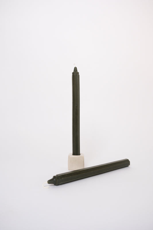 Octagon Taper Pair Moss