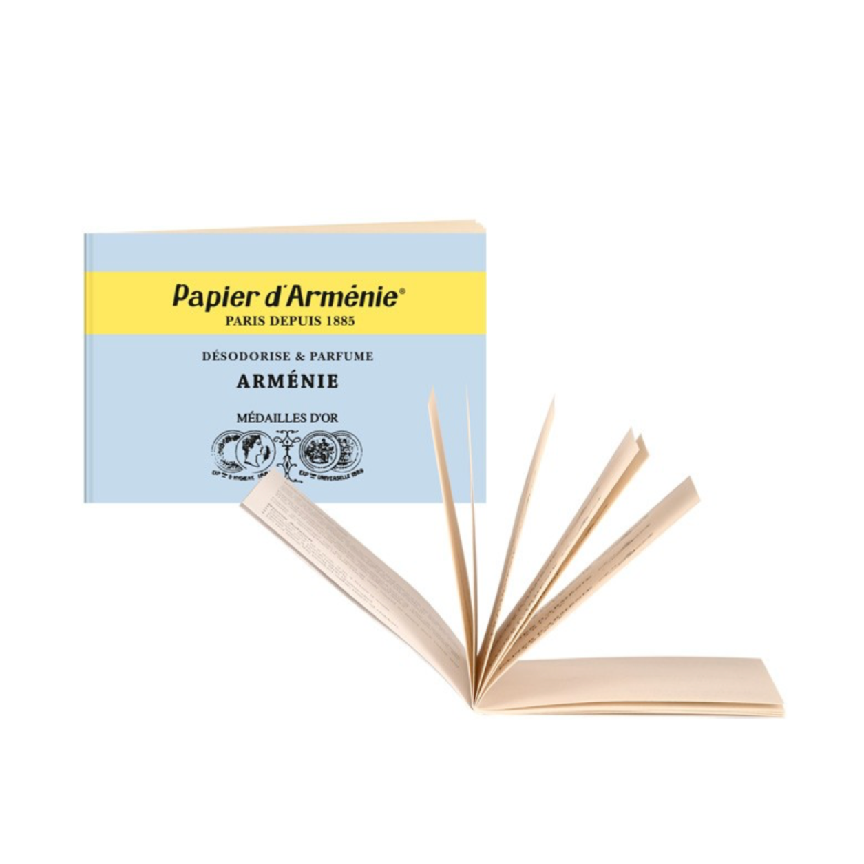 Incense paper booklet