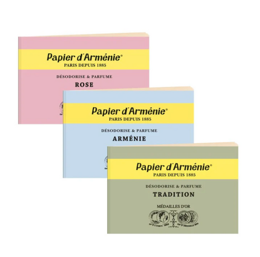 Incense paper booklet