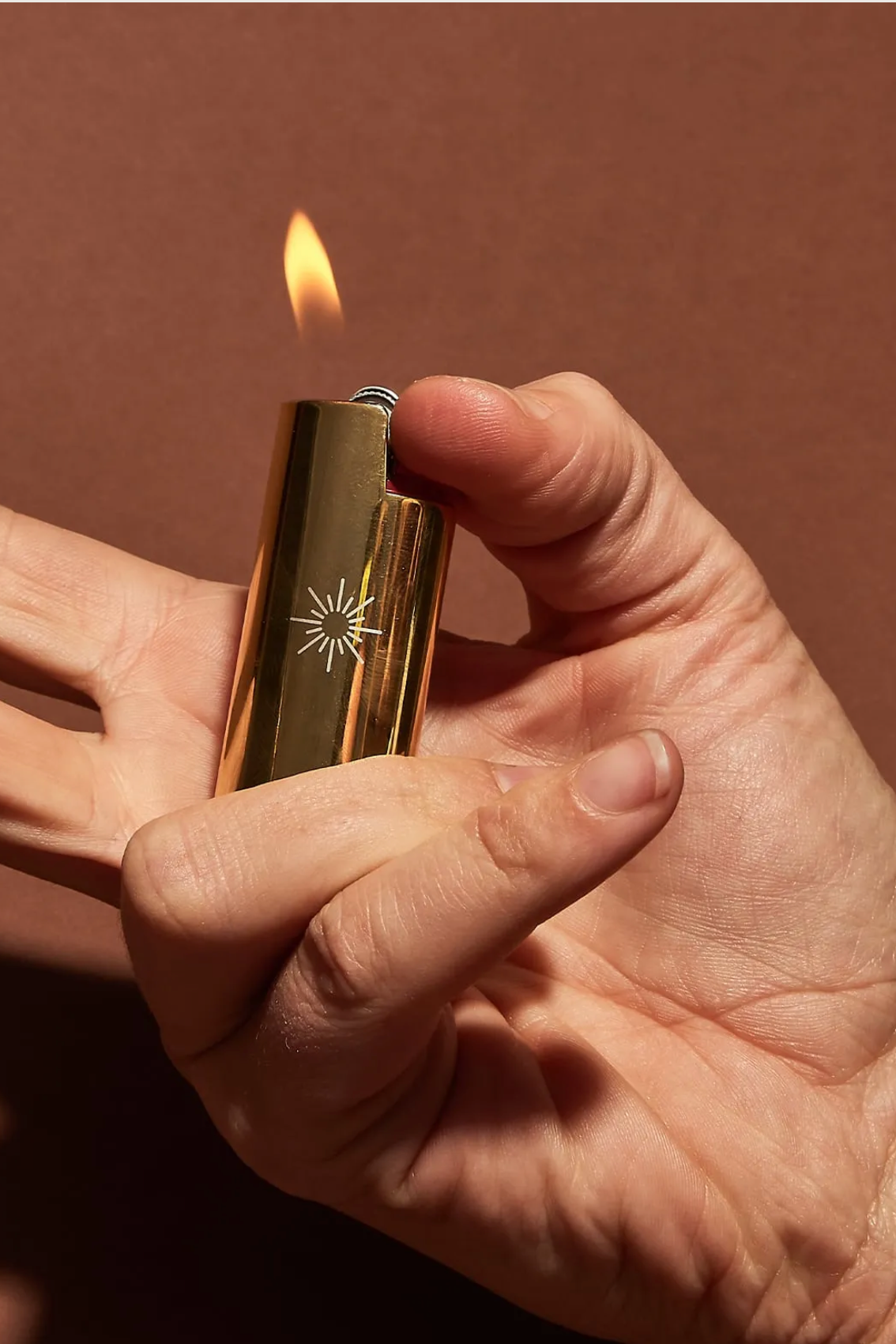 Subtle Bodies - Brass Lighter Case Unpolished
