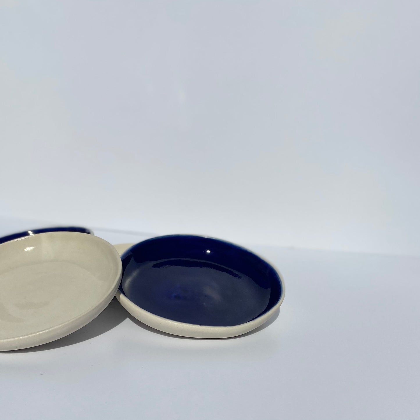 Ceramic plate - Indigo