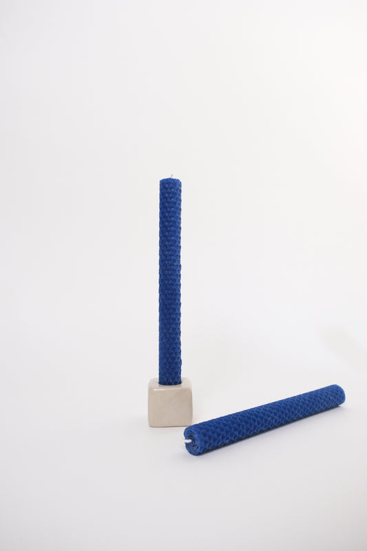 Hand Rolled Taper Pair Blue