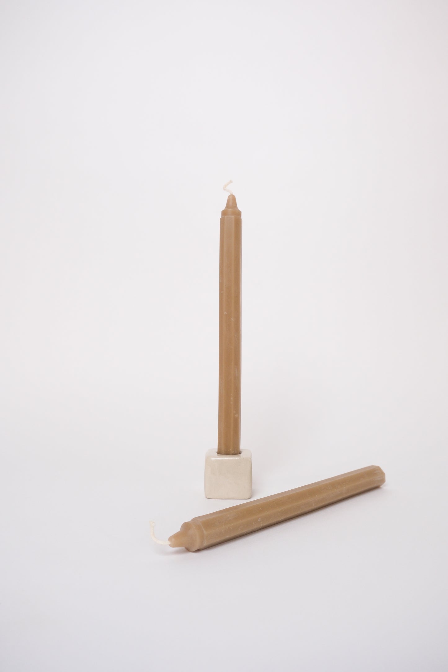 Octagon Taper Pair Eucalyptus