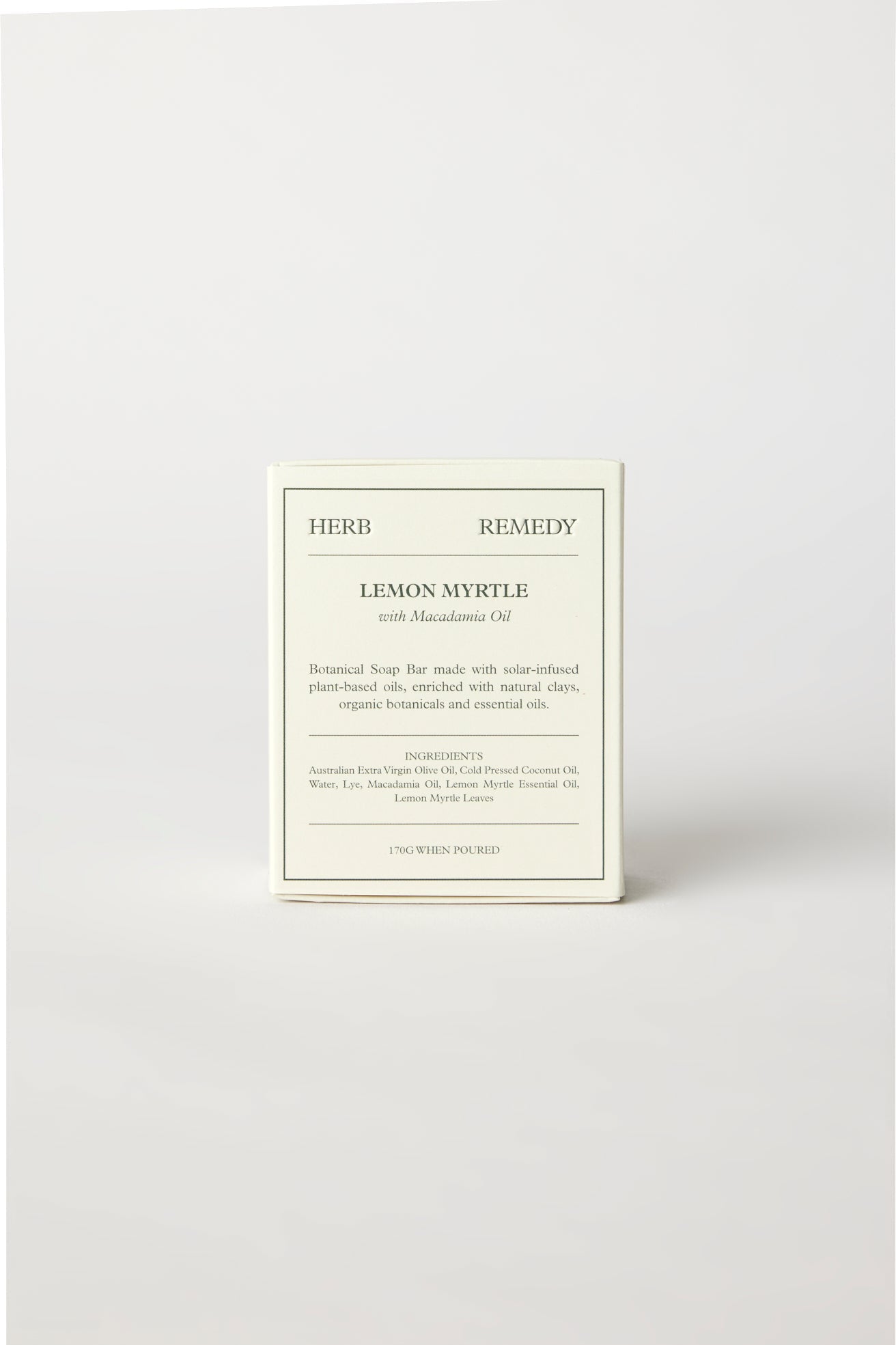 Herb Remedy Botanical Soap - Lemon Myrtle