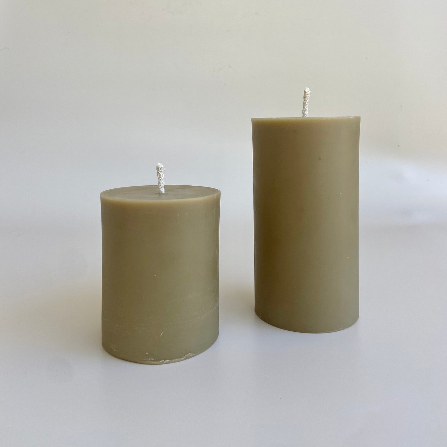 Pillar Candles Eucalyptus - Small