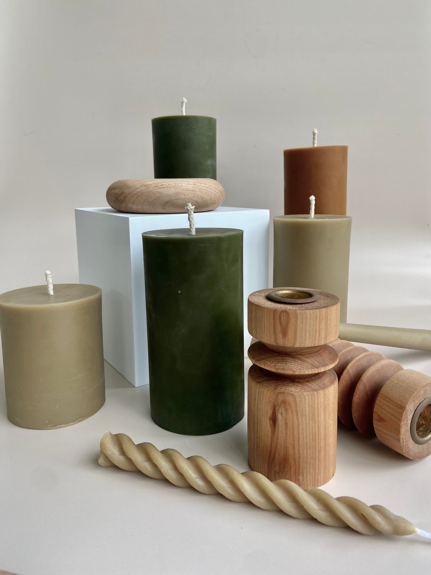 Pillar Candle Natural - Small