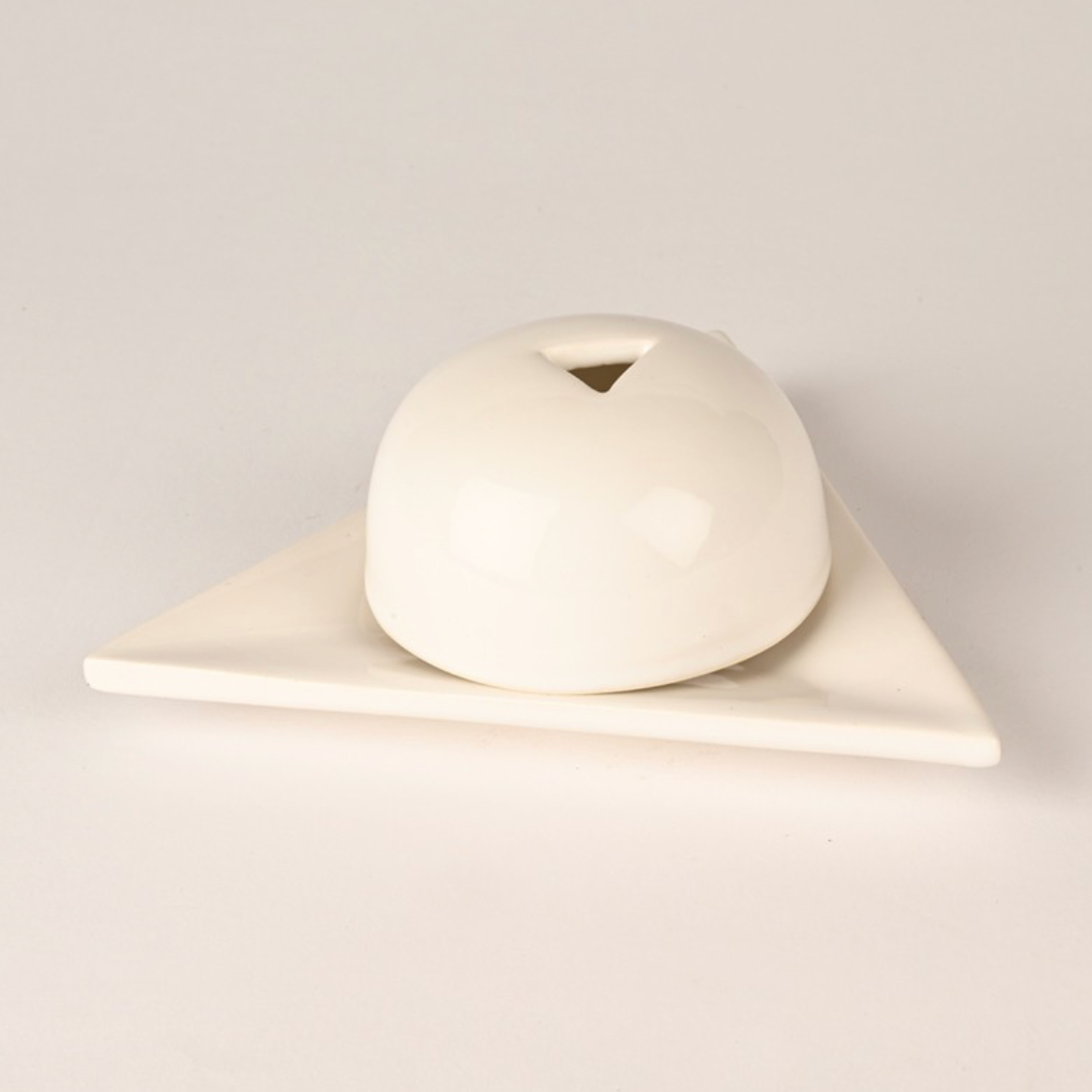 Incense paper burner - White