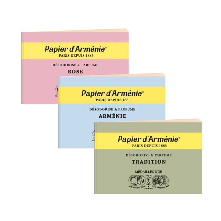 Incense paper booklet - Rose