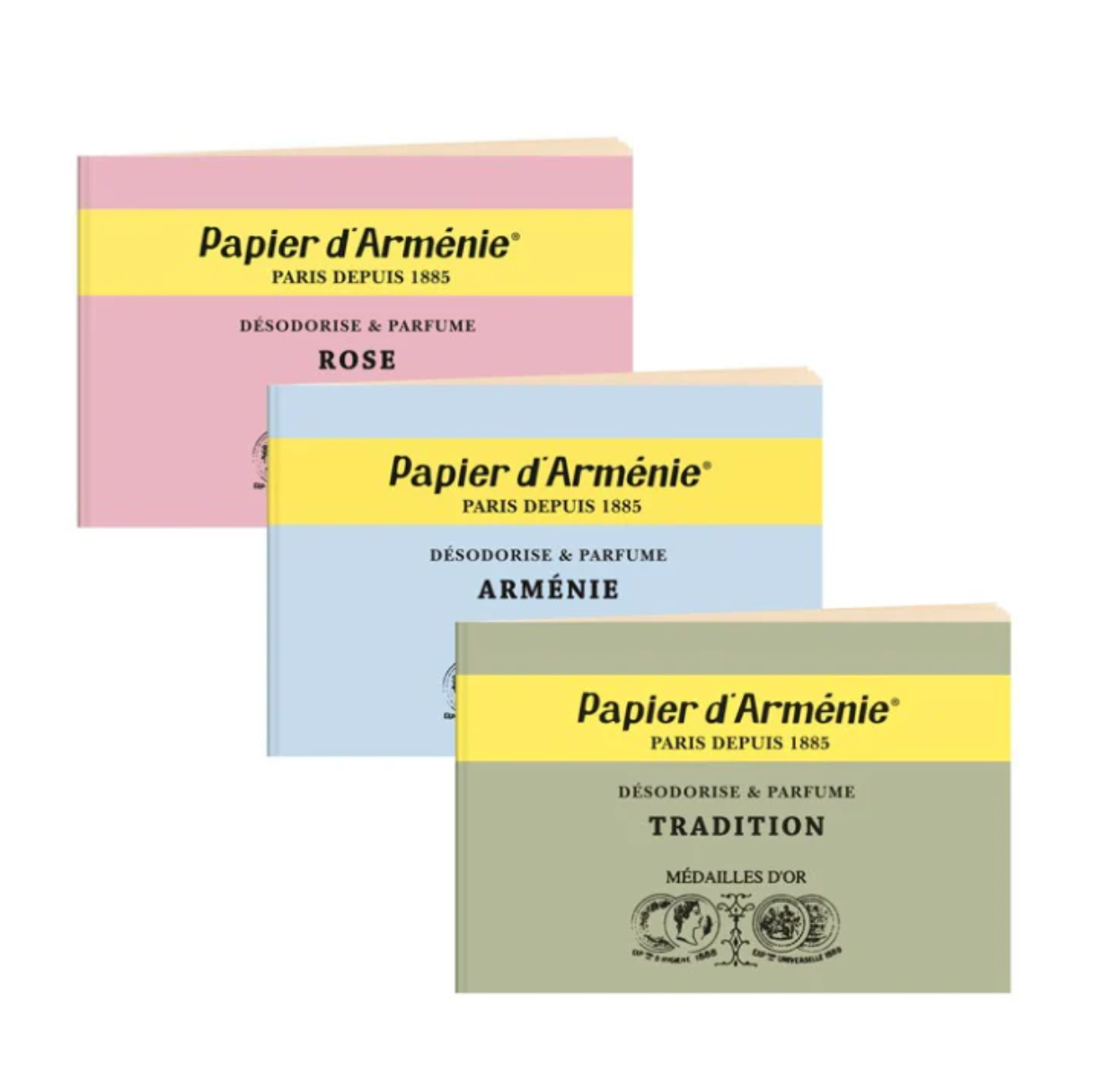 Incense paper booklet