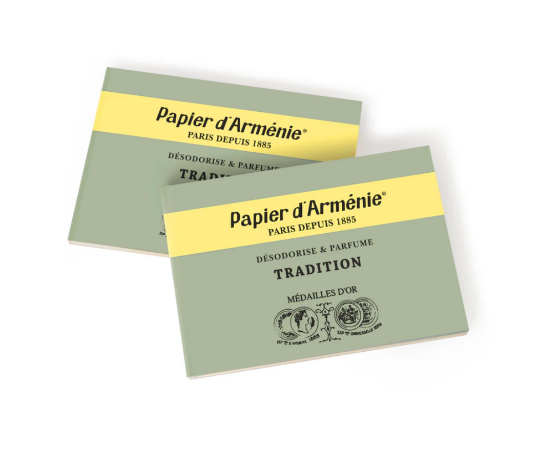 Incense paper booklet