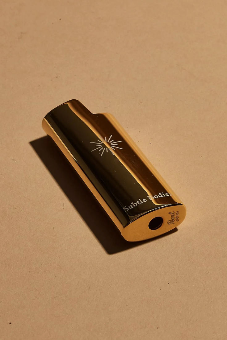 Subtle Bodies - Brass Lighter Case Unpolished