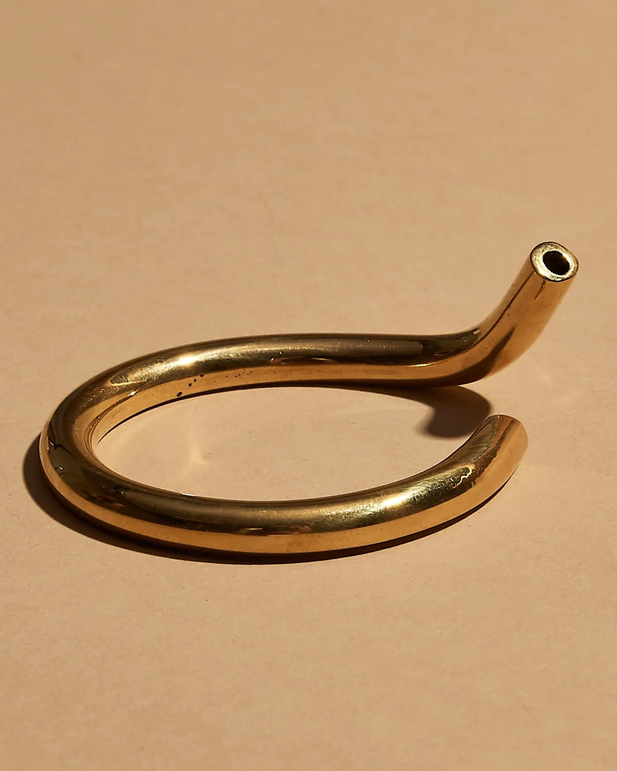 Subtle Bodies - Brass Incense Holder