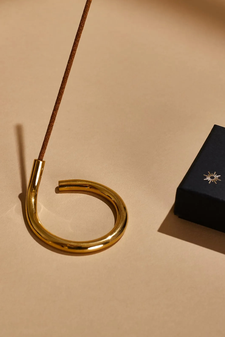 Subtle Bodies - Brass Incense Holder