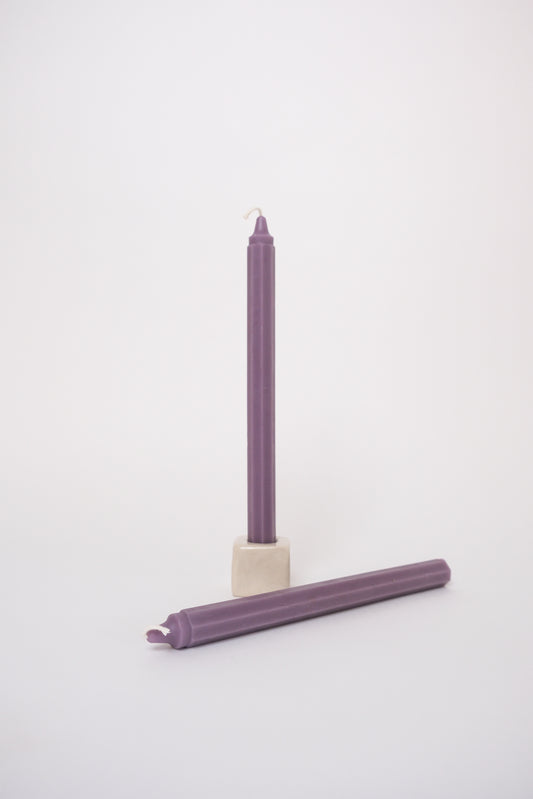 Octagon Taper Pair Violet